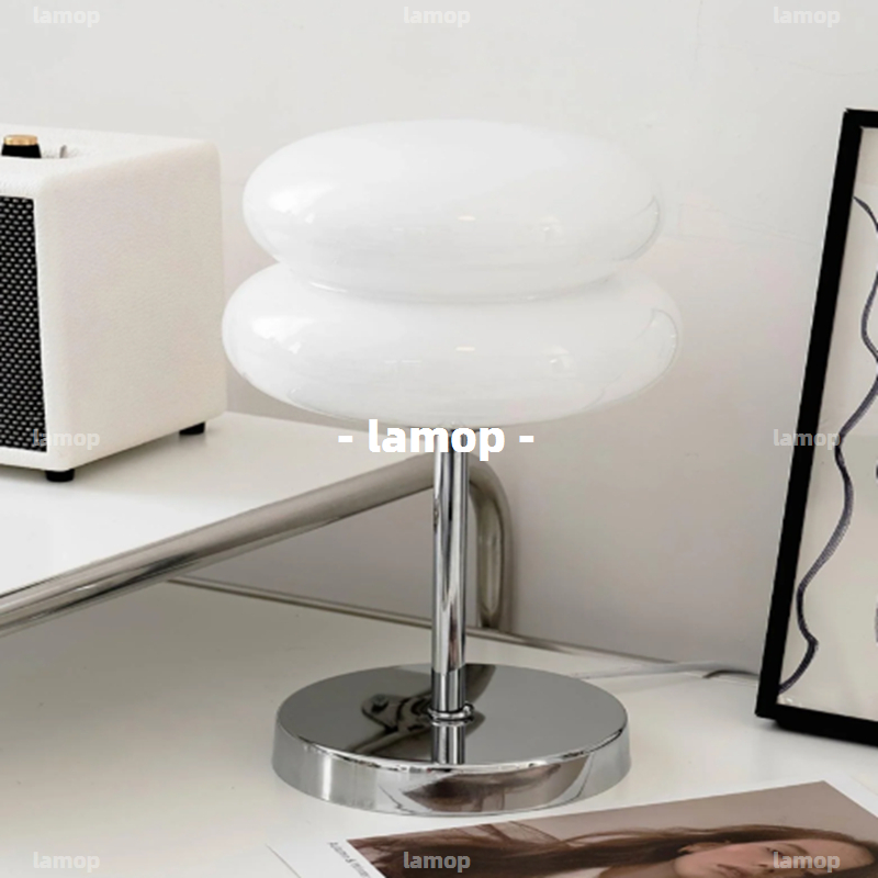 Lighting Decor Bedroom - Lampe de table Bauhaus Cream-Globe, style