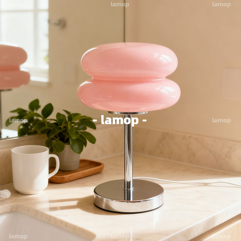 Lighting Decor Bedroom - Lampe de chevet rétro crème, style