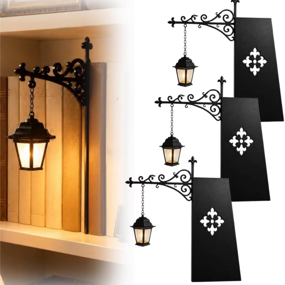 Decor Lighting Lamps - Lanterne de bibliothèque décorative, éclairage de