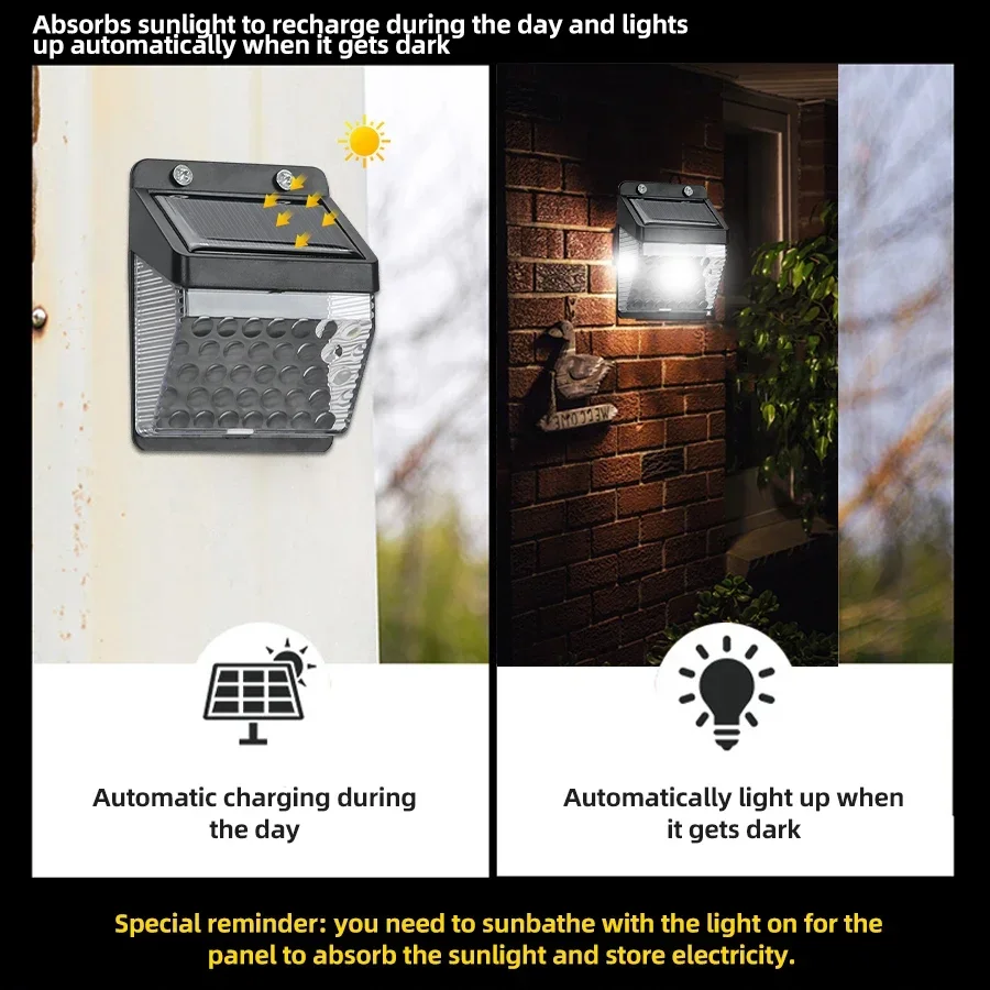 Lampe solaire LED avec capteur - Lighting Decoration Ideas avis et prix