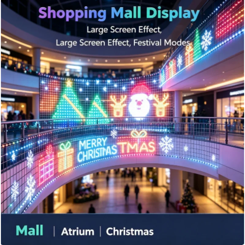 Guirlandes lumineuses LED RGBI - Lighting Christmas Decor avis et prix