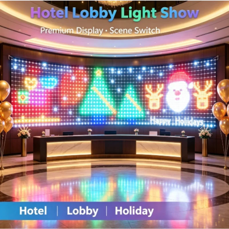 Guirlandes lumineuses LED RGBI - Lighting Christmas Decor avis et prix