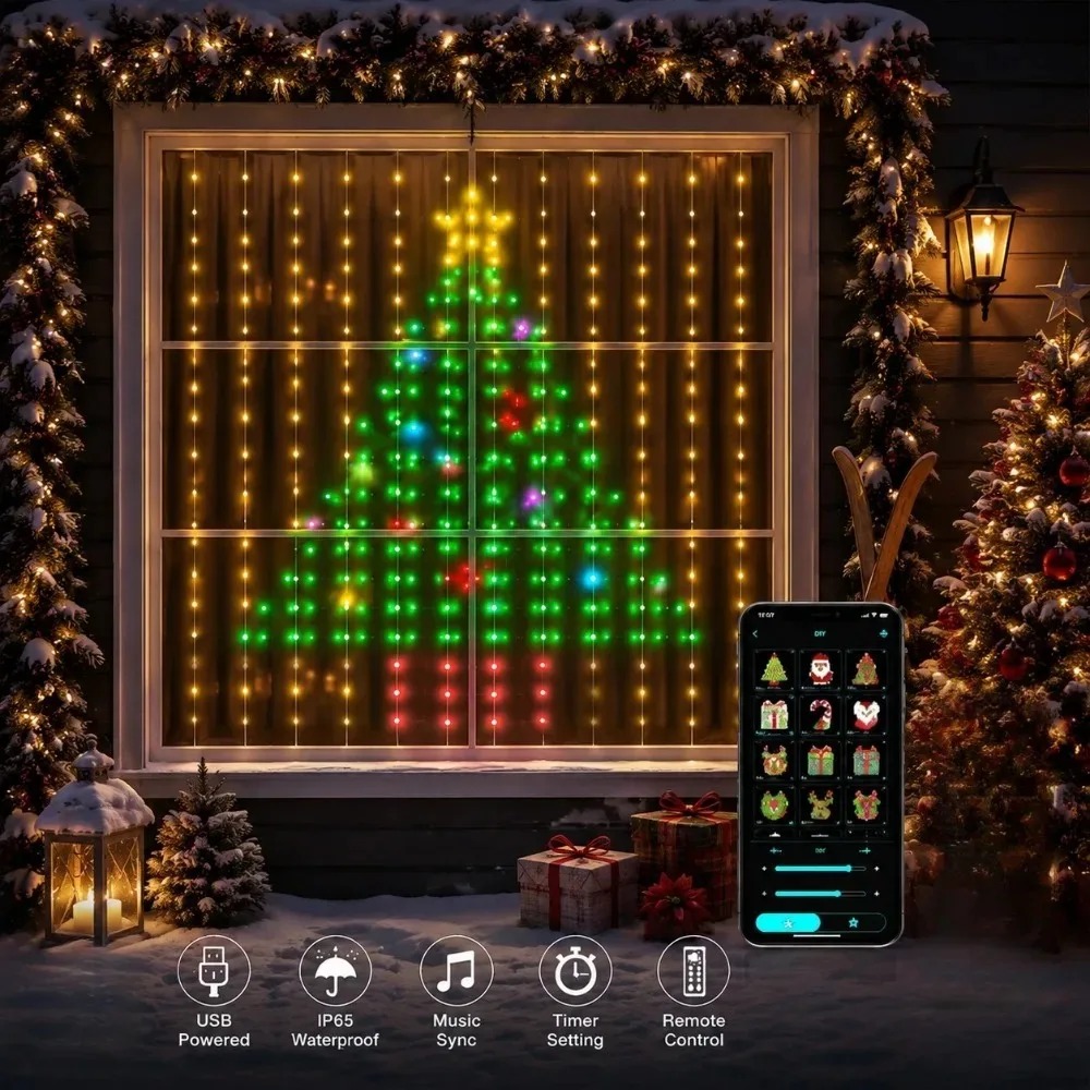 Guirlande lumineuse de Noël LE - Lighting Christmas Decor avis et prix