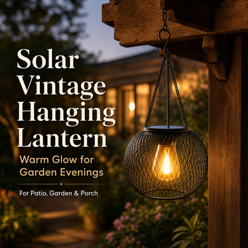 Lampe solaire LED suspendue po - Lighting Decoration Ideas avis et prix