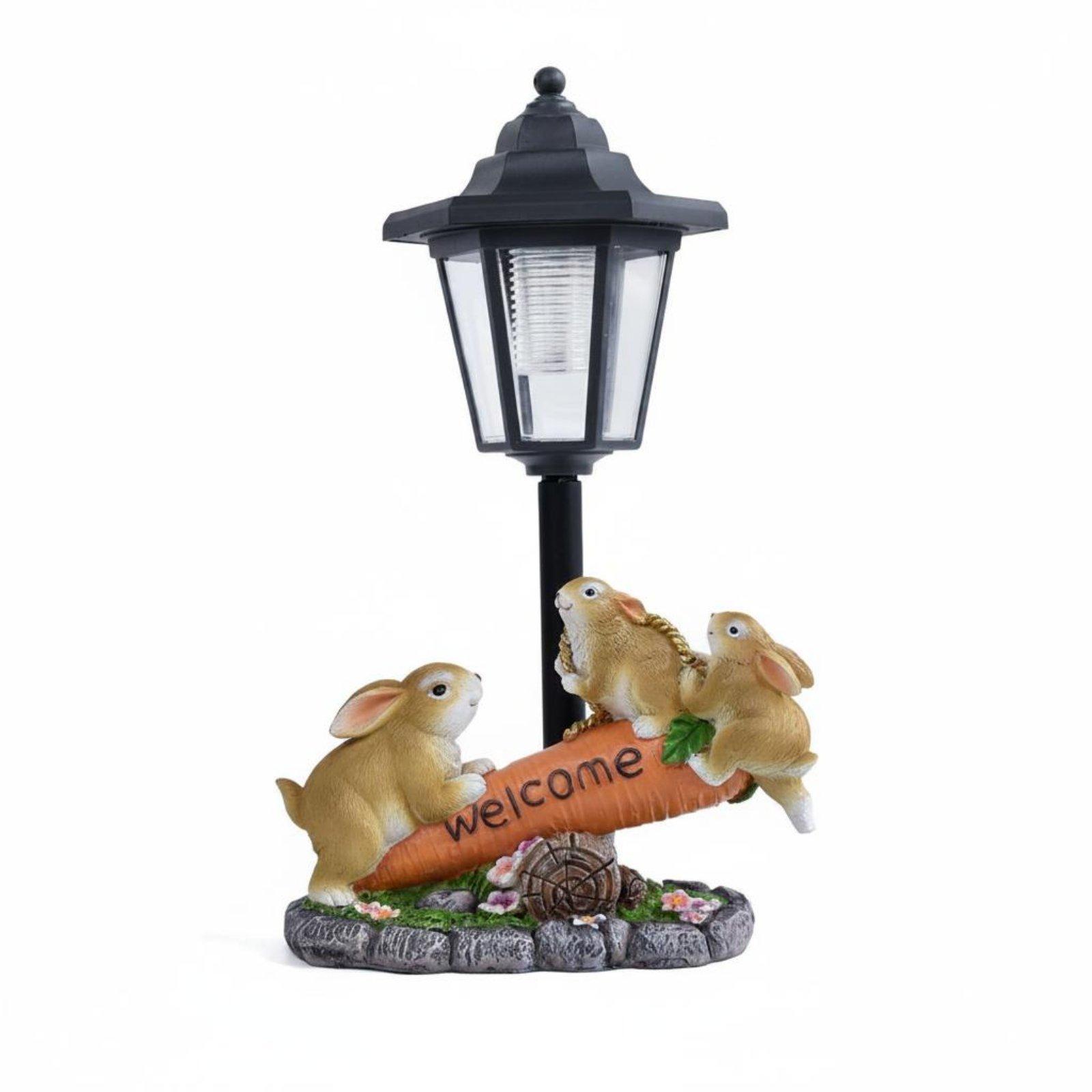Statue de Lapin Solaire Décora - Lighting Decoration Ideas avis et prix