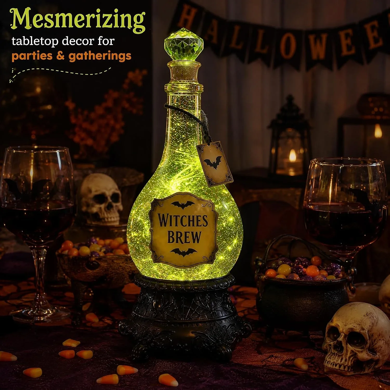 Bouteille de potion de sorcièr - Up Lighting Decor avis et prix