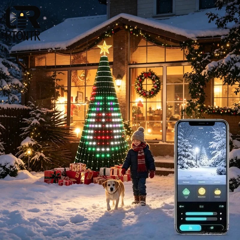 Guirlandes lumineuses LED RGB  - Lighting Christmas Decor avis et prix