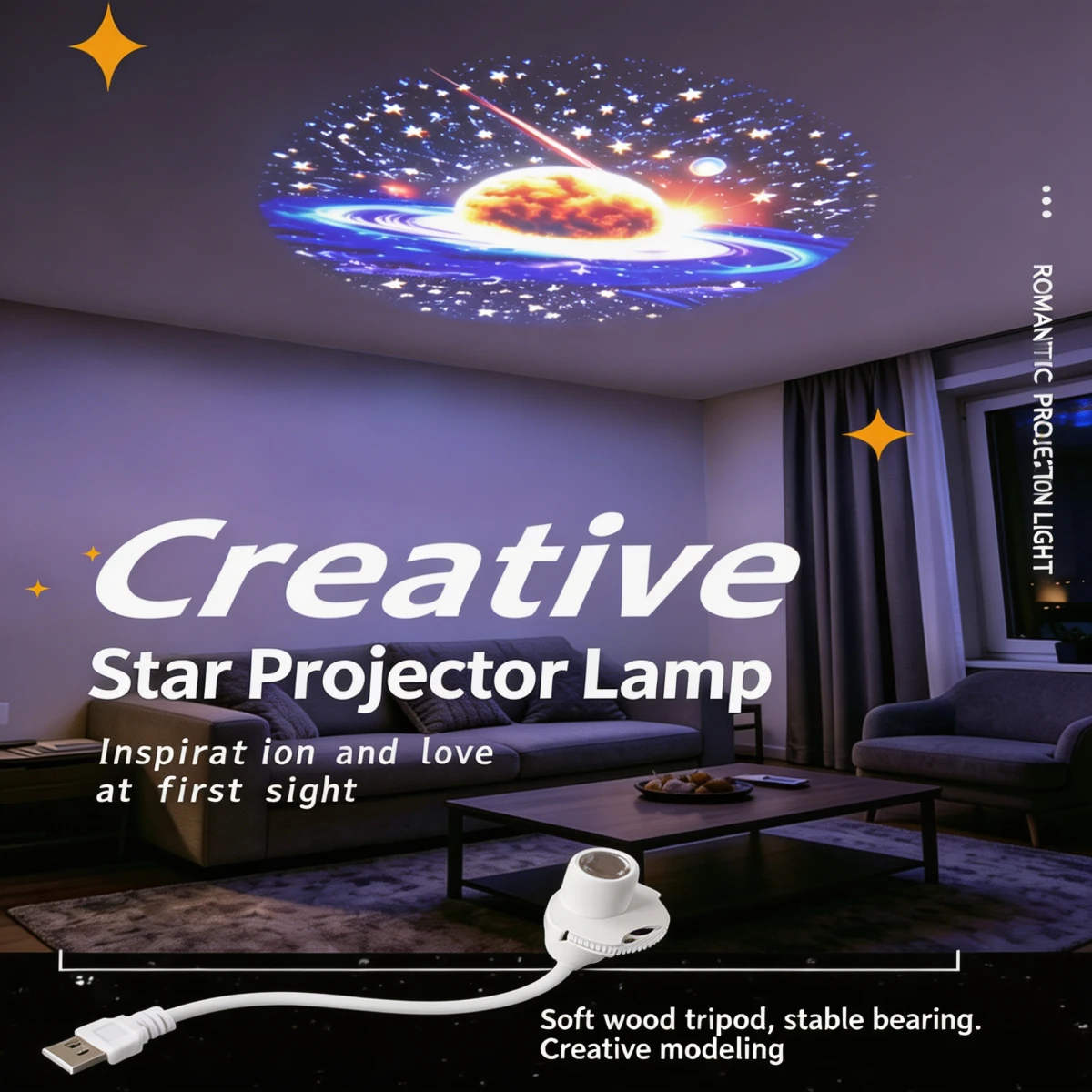 Projecteur de lumière ciel éto - Lighting Mcqueen Bedroom Decor avis et prix