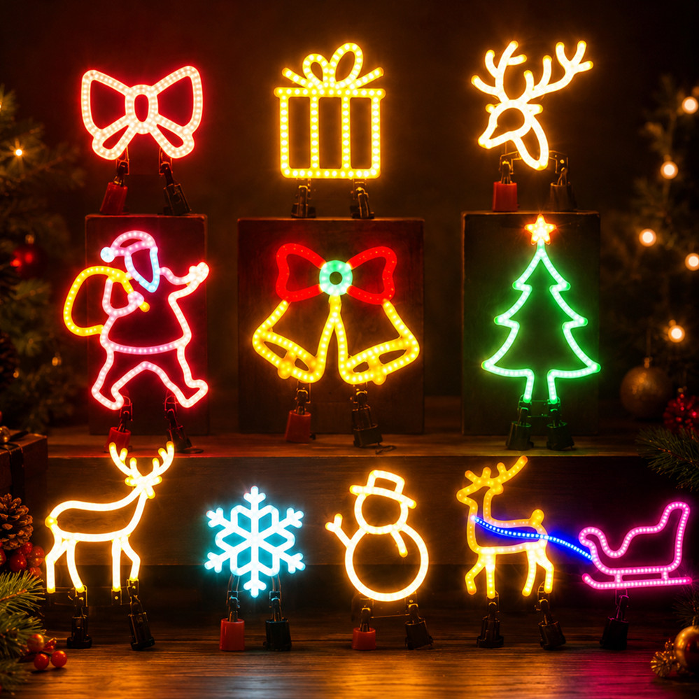 Décoration de Noël : Enseigne  - Lighting Christmas Decor avis et prix