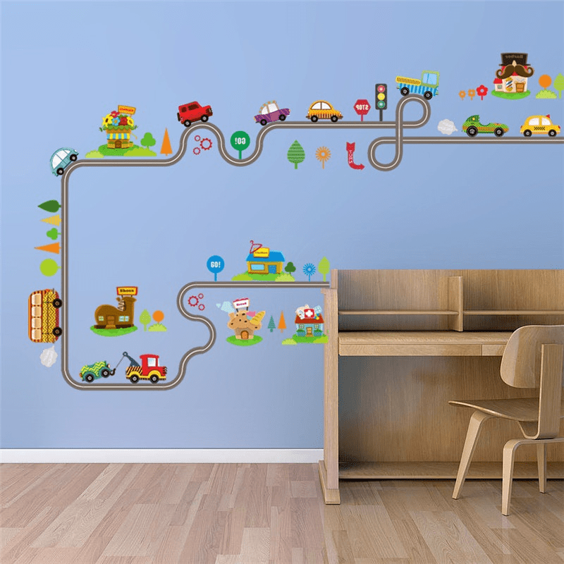Autocollants muraux de voiture - Lighting Mcqueen Bedroom Decor avis et prix