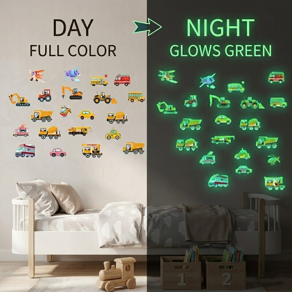 Autocollants Muraux Lumineux p - Lighting Mcqueen Bedroom Decor avis et prix