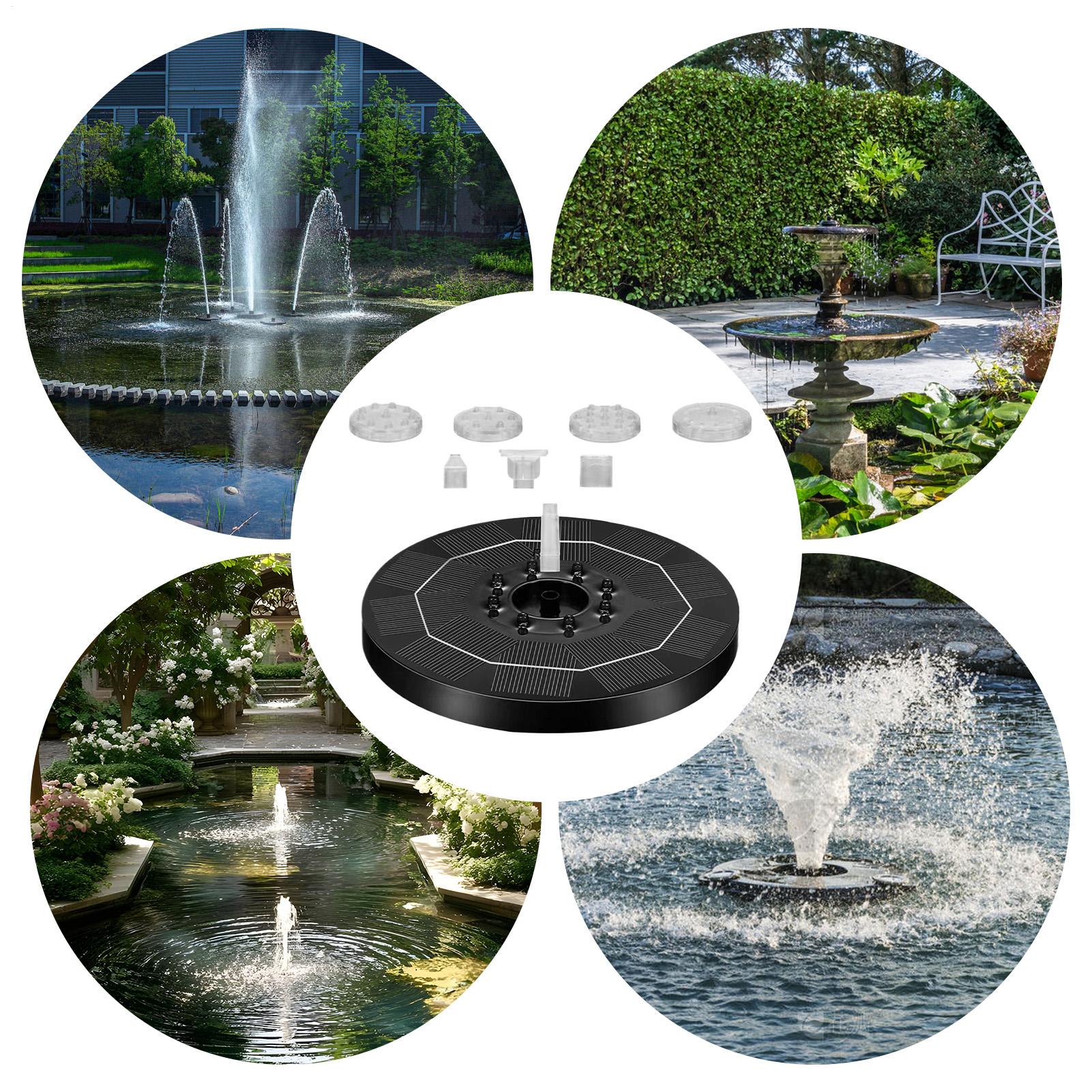 Pompe de fontaine solaire régl - Up Lighting Decor avis et prix
