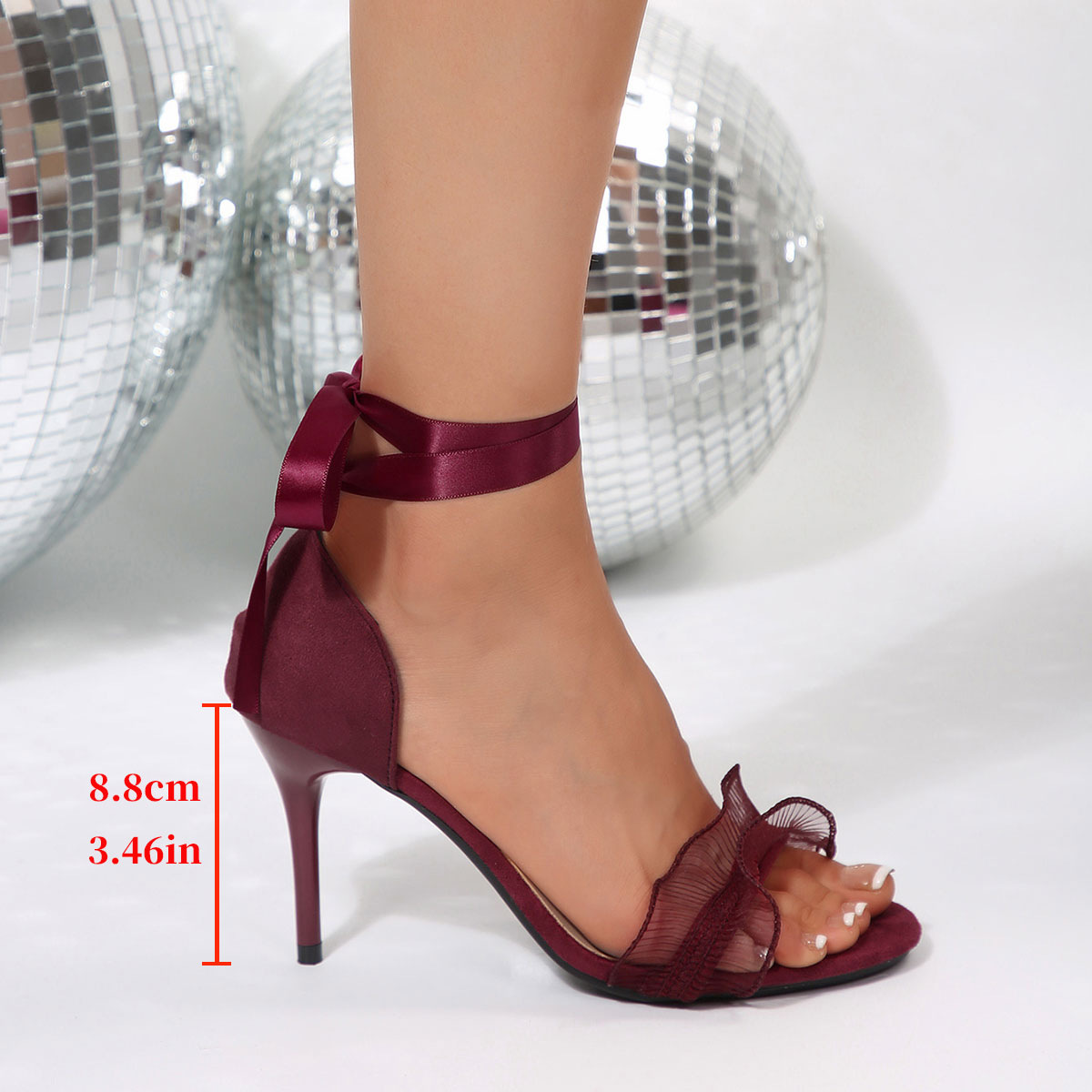 Sandales à talons hauts noires - Up Lighting Decor avis et prix
