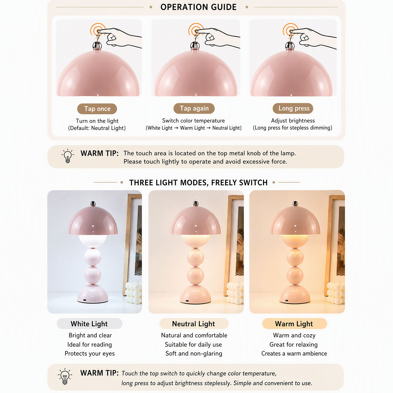 Lampe de table vintage en form - Decor Lighting Lamps avis et prix